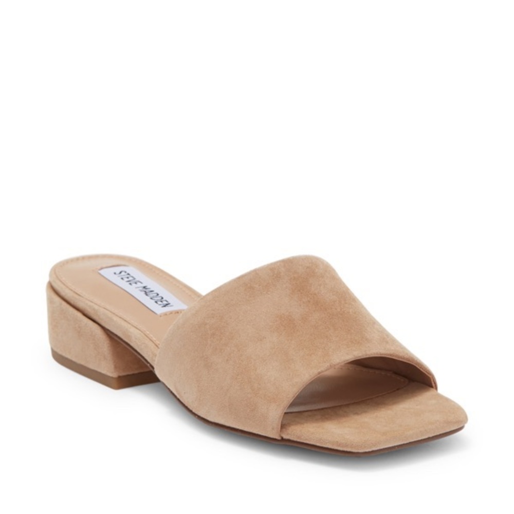 Steve Madden Suede Slides
